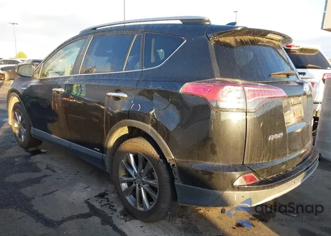 2017 Toyota Rav4 Hybrid Limited из США, поврежденный, VIN JTMDJREVXHD144974